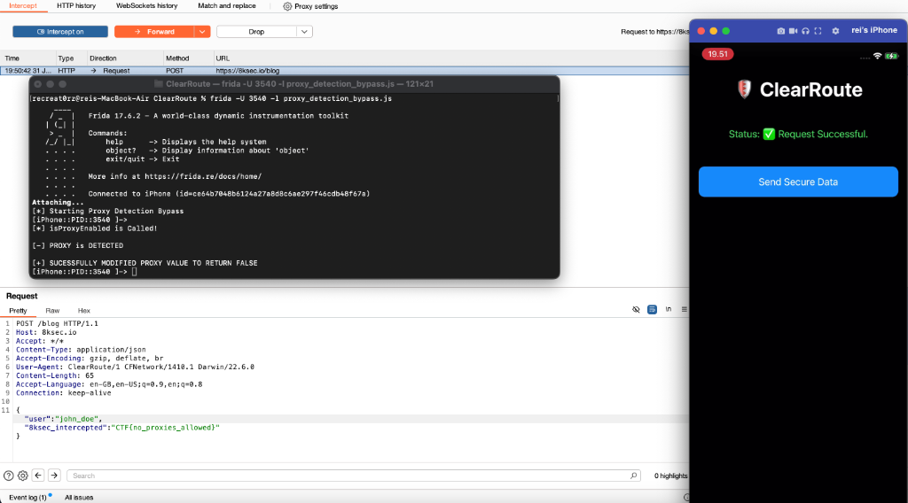 Bypassing Certificate Pinning